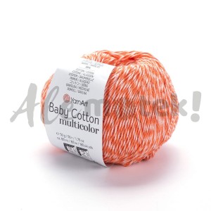 YarnArt Baby Cotton Multicolor 5216 50% akryl 50% bawełna 50gr 165m