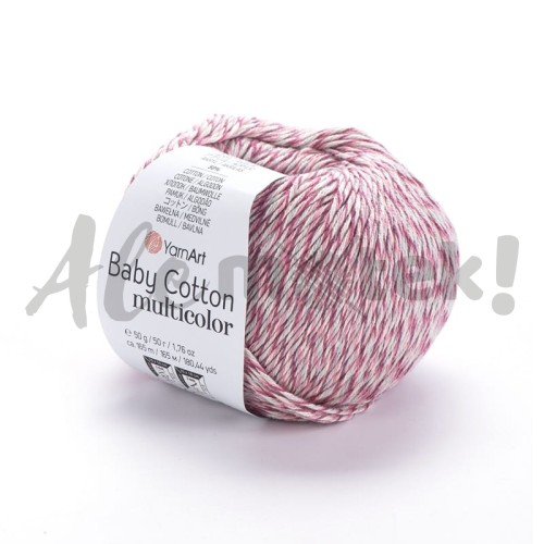 YarnArt Baby Cotton Multicolor 5217 50% akryl 50% bawełna 50gr 165m