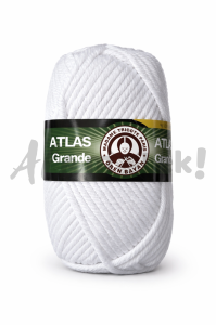 Madame Tricote Paris Atlas Grande 000 biały 200gr 80m 100% akryl