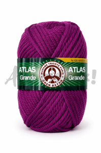 Madame Tricote Paris Atlas Grande 052 fioletowy 200gr 80m 100% akryl 