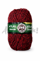 Madame Tricote Paris Atlas Grande 302 czarno- czerwony 200gr 80m 100% akryl  