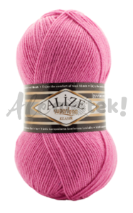 Alize Superlana Klasik 178- różowy
