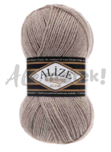 Alize Superlana Klasik 207- ciemny beżowy