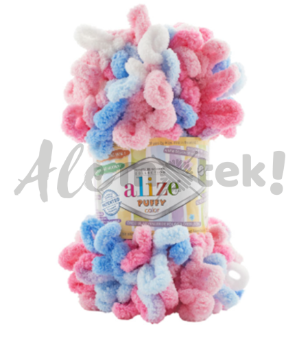 Alize Puffy Color 6525 pętelkowa rękodzieła (100gr/9mt) 