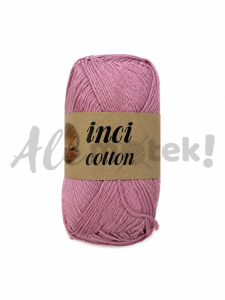 LadyYarn Cotton Inci 1032 indyjski róż (100gr/250mt)