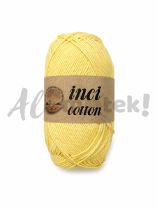 LadyYarn Cotton Inci 1040 kanarkowy (100gr/250mt)