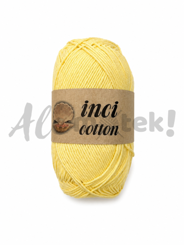 LadyYarn Cotton Inci 1040 kanarkowy (100gr/250mt)