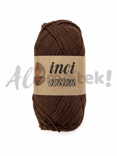 LadyYarn Cotton Inci 1047 brązowy (100gr/250mt)