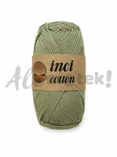 LadyYarn Cotton Inci 1048 oliwkowy (100gr/250mt)