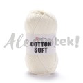 YarnArt Cotton Soft 03 ekri 100gr 600m 55% bawełna 45% akryl