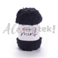 YarnArt Mink 346 czarny 100% poliamid