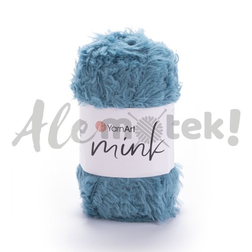 YarnArt Mink 349 morski 100% poliamid