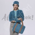 YarnArt Mink 339 bordowy 100% poliamid