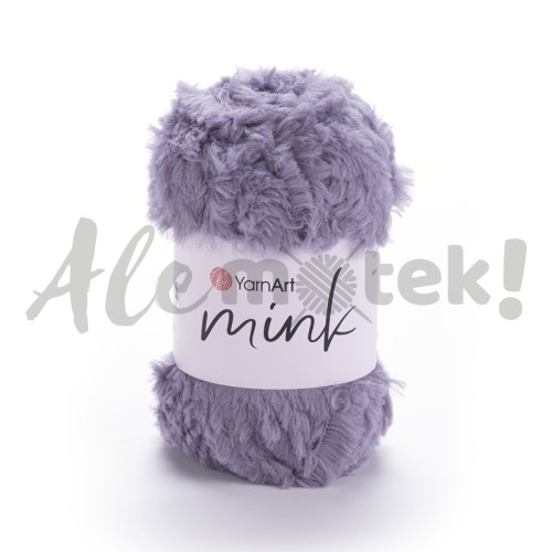YarnArt Mink 335 szarofioletowy 100% poliamid 