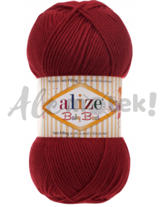Alize Baby Best 390 - wiśniowy