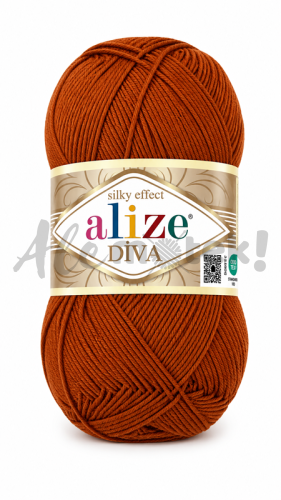 Alize Diva 941- ciemny szafranowy