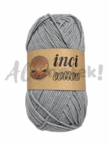 LadyYarn Inci Cotton 1004 szary (100gr/250mt) 