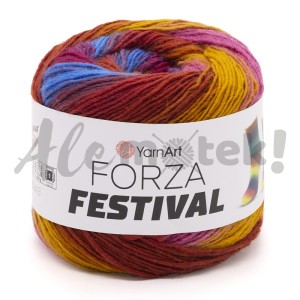 YarnArt Forza Festival 2906 (100gr/420mt) Skarpetkowa