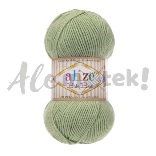 Alize Baby Best 138 - oliwkowy