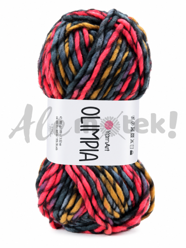 YarnArt Olimpia 1414 (100gr/100m) gruba włóczka 