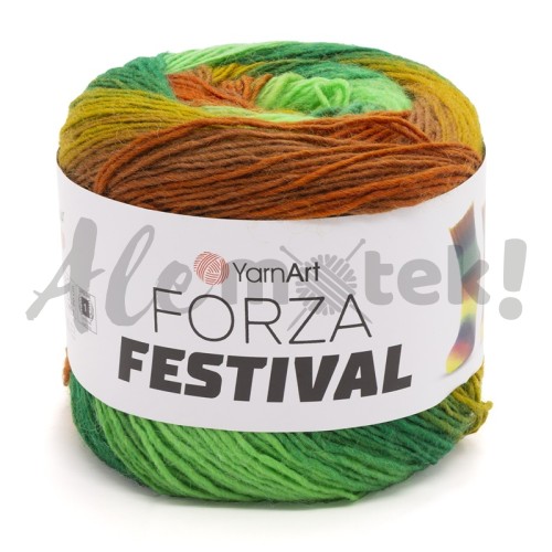 YarnArt Forza Festival 2907 (100gr/420mt) Skarpetkowa