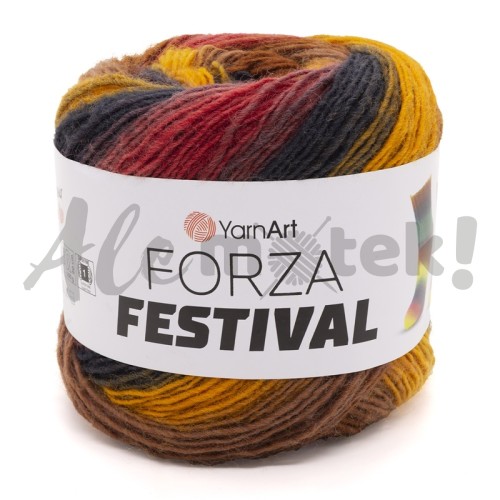 YarnArt Forza Festival 2908 (100gr/420mt) Skarpetkowa 