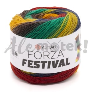 YarnArt Forza Festival 2912 (100gr/420mt) Skarpetkowa