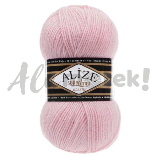 Alize Superlana Klasik 161 - pudrowy