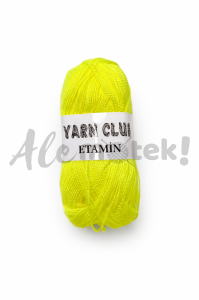 Yarn Club Etamin odblaskowy żółty
