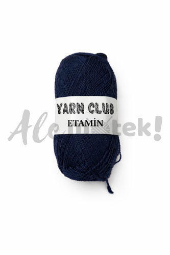 Yarn Club Etamin granatowy