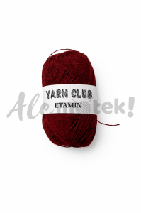 Yarn Club Etamin bordowy