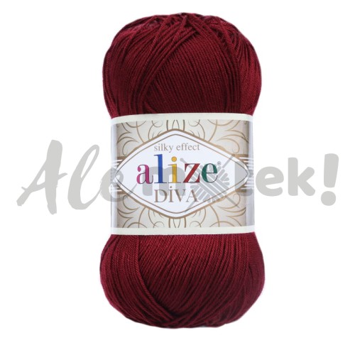 Alize Diva 57 - bordowy
