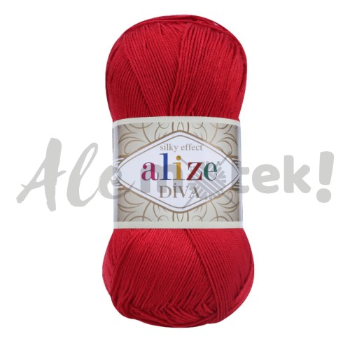 Alize Diva 106 - czerwony
