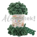 Włóczka Alize Puffy 532 ciemny zielony pętelkowa rękodzieła (100gr/9mt)