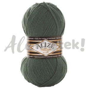 Alize Superlana Klasik 469 - zieleń butelkowa