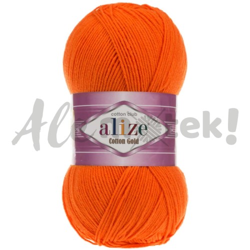 Alize Cotton Gold 37 - pomarańczowy