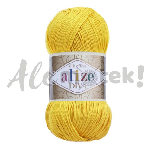 Alize Diva 110 - żółty