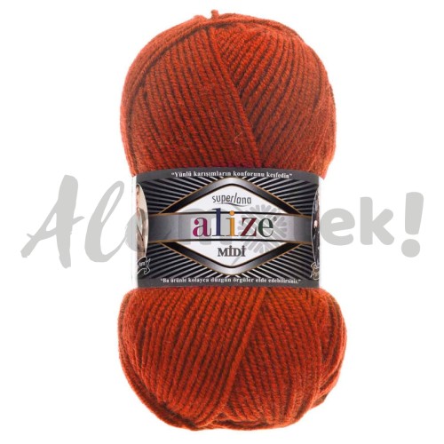 Alize Superlana Midi 36 - ceglany