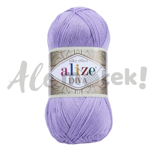 Alize Diva 158 - lawendowy