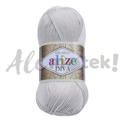 Alize Diva 168 - jasny szary