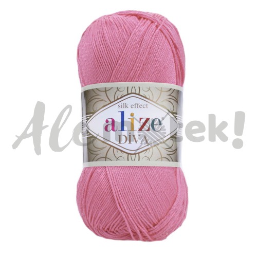 Alize Diva 178 - ciemny różowy