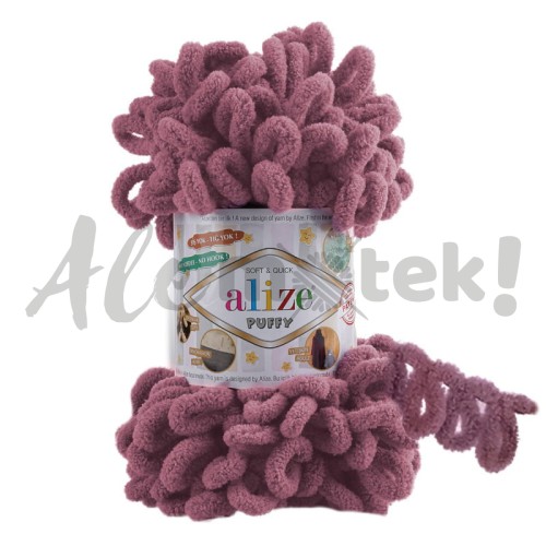 Alize Puffy 28 - ciemny wrzosowy