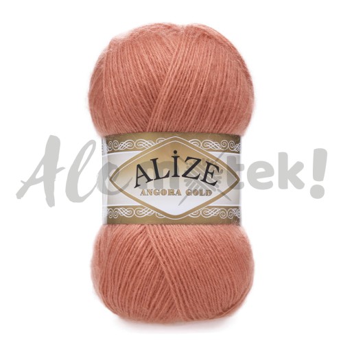Alize Angora Gold 102 - ciemny łososiowy