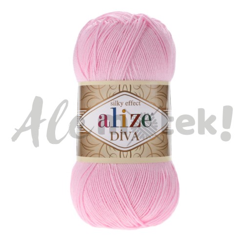 Alize Diva 291 - różowy