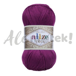 Alize Diva 297 - śliwkowy