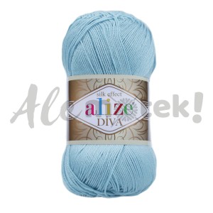 Alize Diva 346 - błękitny