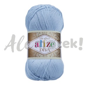 Alize Diva 350 - niebieski