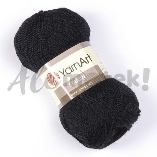 YarnArt Etamin 422 - czarny