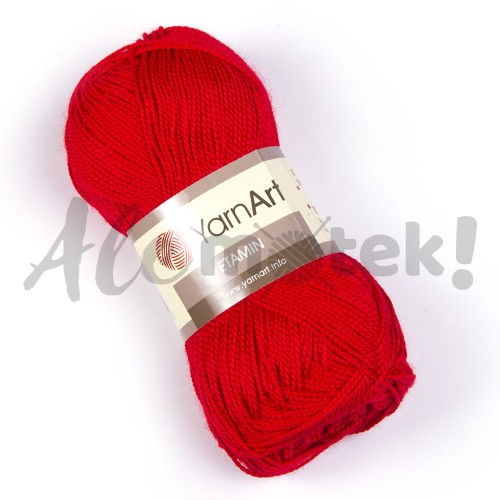 YarnArt Etamin 434 - czerwony