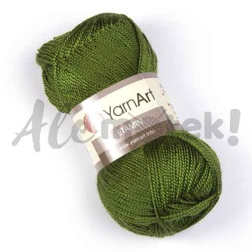 YarnArt Etamin 444 - oliwkowy
